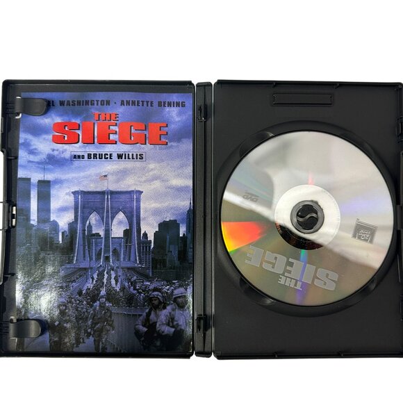 The Siege DVD 1998 Denzel Washington Annette Bening 20th Century Fox Widescreen - Picture 3 of 6
